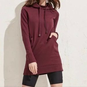 Athleta Triumph Hoodie Sweatshirt Dress